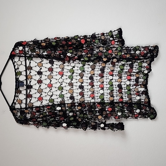 Vintage West End Boho Crochet Cardigan - Picture 2 of 5